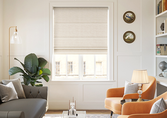Mirdif, Peanut - Twist&Fit Roman Blind - Image 3